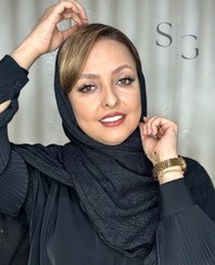 تصویر شال پلیسه مرواریدی 