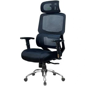 تصویر صندلی مدیریتی SM7707 پشت توری 