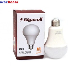 تصویر لامپ ال ای دی آفتابی 18 وات گیگاسل (Gigacell) سرپیچ E27 