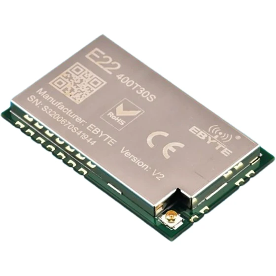 خرید و قیمت ماژول فرستنده گیرنده LORA-E22-400T30S دارای چیپ SX1268 و ...