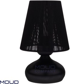 تصویر آباژور رومیزی مدل ملیسا کوچک مشکی (موعود) 