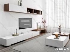 تصویر میز تلویزیون دو تکه جدید 
