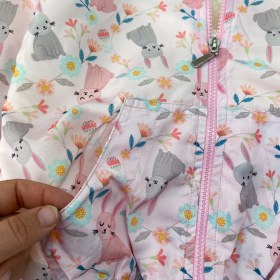 تصویر سویشرت دخترانه تو خز صورتی 