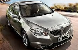 تصویر شیشه جلو برلیانس H320-H330 دودی 