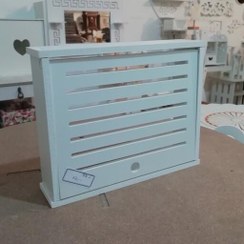 تصویر شلف دیواری محافظ فیوز طرح قلبی با ورق PVC 