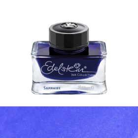 تصویر شیشه جوهر خودنویس Pelikan Edelstein Sapphire سرمه ای 