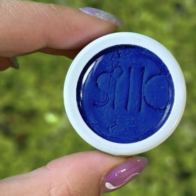 تصویر رنگ گریم آبی شبرنگ سیلک کد ۳۰ 