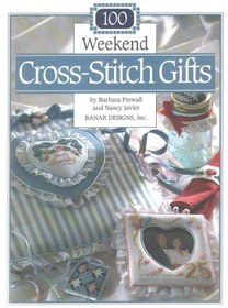 تصویر دانلود کتاب 100 Weekend Cross-Stitch Gifts 1993 کتاب انگلیسی 100 هدیه آخر هفته دوخت متقاطع 1993
