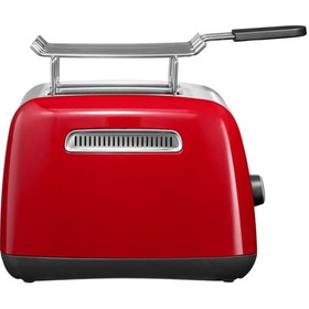 تصویر KitchenAid 5kmt221Bac توستر 2 برش اتوماتیک (کرم بادام) KitchenAid 5KMT221BAC Toaster 2 Slice Automatic (Almond Cream)