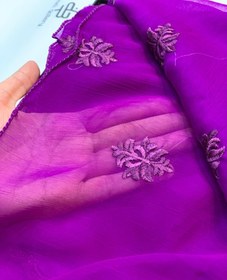 تصویر چادر لبه نواری دست دوز کد 252 