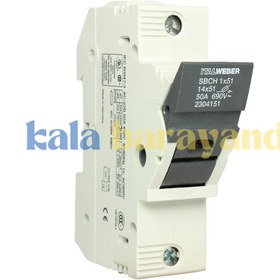 تصویر مدارشکن circuit breaker مدل SBCH 1*51 برند ITALWEBER 