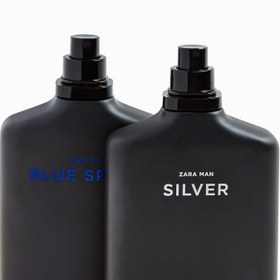 تصویر ست عطر ادکلن مردانه زارا من سیلور و بلو اسپریت ادوتویلت حجم 100*2 میلی لیتر ZARA MAN SILVER - BLUE SPIRIT 100 ML