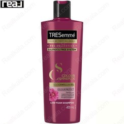 تصویر شامپو بدون سولفات ترزمه TRESemme مدل Colour Shineplex حجم 400 میل 