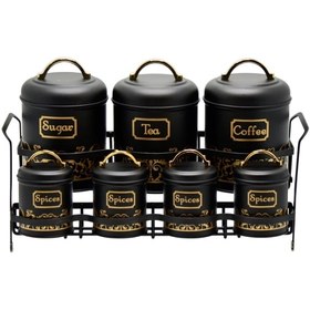 تصویر ست پاسماوری 8 پارچه بی.وی.کی مدل اسپیرال کد 815391 