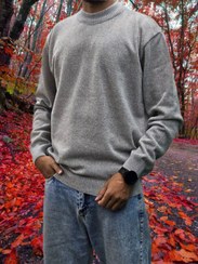 تصویر بافت مردان یقه گرد 