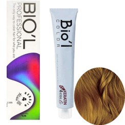 تصویر رنگ موی بیول کد 6.3 بلوند طلایی تیره biol Hair Color (No 6.3)