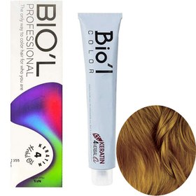 تصویر رنگ موی بیول کد 6.3 بلوند طلایی تیره biol Hair Color (No 6.3)