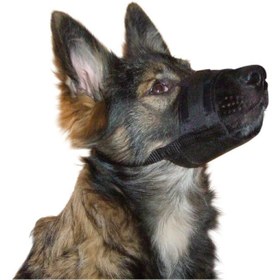 تصویر پوزه بند سگ کربل Kerbl Muzzl Black سایز L 