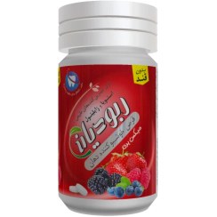 تصویر قرص خوشبو کننده دهان بدون قند ربودیان طعم میکس‌ بری بسته 60 عددی 