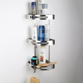 تصویر قفسه حمام دلفین مدل KH-3-ss 