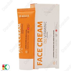 تصویر کرم ویتامین سی 40 میلی لیتری سی گل Seagull Face Cream With Vitamin C 40 ml