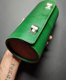 تصویر (واچ رول) کیف ساعت چرم 