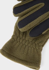 تصویر دستکش مردانه خاکی دفکتو 