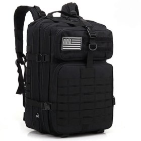 تصویر کوله پشتی تاکتیکال برزنتی 51 لیتری 51 liter canvas tactical backpack