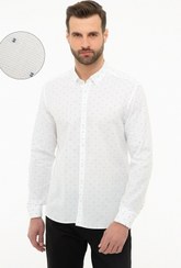 تصویر پیراهن مردانه سفید پیرکاردین | G021GL004.000.989133 Pierre Cardin 