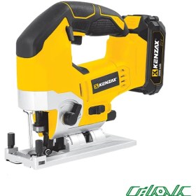 تصویر اره عمودبر شارژی کنزاکس مدل KENZAX-8715 ۲۰ ولت براشلس 