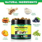 تصویر تشویقی پروبیوتیک سگ اویمال ایرلند 120 عددی OIMMAL dogs Treats probiotic 120pcs