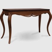 تصویر آینه کنسول دکوراتیو لیونا با جنس چوب راش 