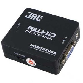 تصویر مبدل HDMI به VGA جی بی ال JBL Converter HDMI2VGA