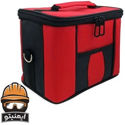 تصویر کیف عایق دار سرماگرم مدل لوتوس پلاس - رنگ قرمز Lotus Plus model insulated hot and cold bag