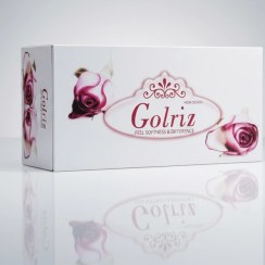 تصویر دستمال کاغذي گلريز ۳۰۰ برگ ۲ لايه 