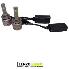 تصویر هدلایت چراغ خودرو V120 pro Lenzo (با 120تا نوربا برق 9-32V) - H1 V120 pro Lenzo