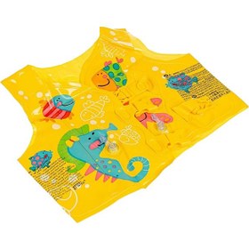 تصویر جلیقه شنا دوستان گرمسیری 16x12 اینچ برند intex Tropical Buddies Swim Vest 16x12inch