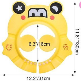 تصویر کلاه حمام کودک نقابدار عروسکی 