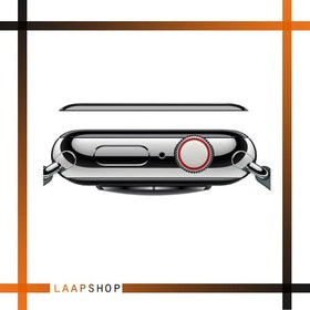 تصویر محافظ صفحه نمایش شیشه ای اپل واچ 38mm مدل Tempered Glass 3D 