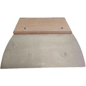 تصویر لیسه 20 سانتی دسته چوبی نقاش کار TROWEL SCRAPER 40CM