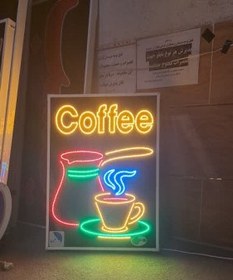 تصویر تابلو 80 در 60 coffee 