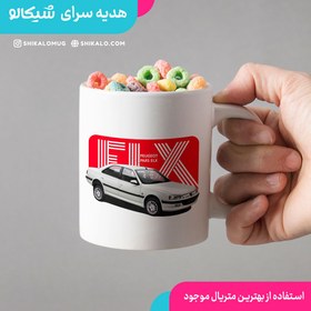 تصویر ماگ لوگو پژو پارس Elx 