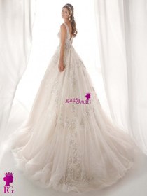 تصویر لباس عروس پفدار 