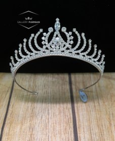 تصویر تاج عروس کد 889 bridal tiara