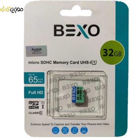 تصویر کارت حافظه MicroSDHC بکسو UHS-I U1 سرعت 65MBps ظرفیت 32 گیگابایت 