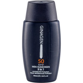 تصویر کرم ضدآفتاب آقایانSPF50 ژیناژن 