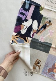 تصویر حوله دستی کد 0198 