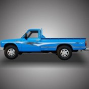 تصویر برچسب بدنه وانت نیسان زامیادطرح جدید 