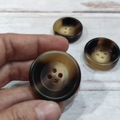 تصویر دکمه پالتو،بارونی رودوز ضخیم(در سه سایز و شش رنگ) 