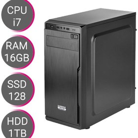 تصویر سیستم آماده کامپیوتر حرفه ای شماره 18 ا Core i7 - Ram 16GB - 120GB SSD- 1TB HDD Core i7 - Ram 16GB - 120GB SSD- 1TB HDD
